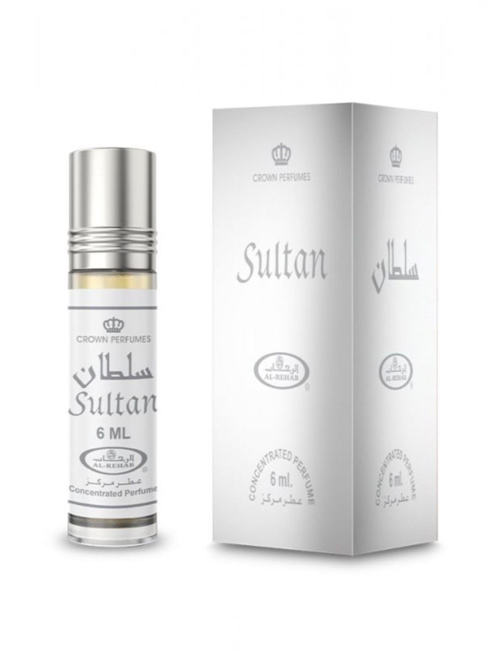 Men’s Sultan Roll-On Attar Oil by Al Rehab, Arabian Attar Oil NWT
